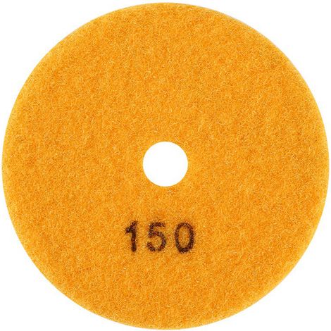 Yctze 4 Zoll 100mm Diamantpolierpads für Marmor – Nass-/Trockenanwendung, Überragende Qualität, Perfekt für die Steinbearbeitung und -restaurierung (150).