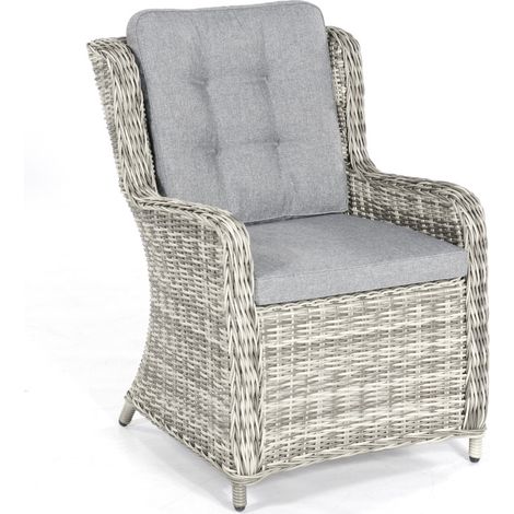 Sessel Lincoln Alu/Kunststoff vintage-taupe