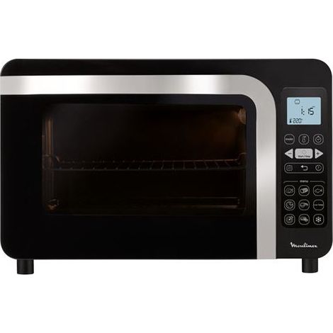 Moulinex – Mini four grill 2200 W – Tactile – Volume 33L – Dimensions 40x30x30cm – Pour cuisson rapide et homogène