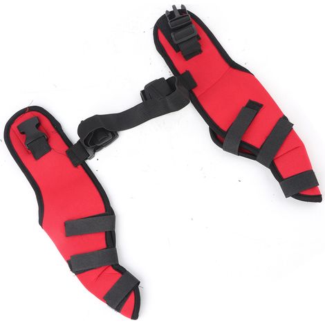 Hundebeinschienen, Hinterfußbandagen, Schutz vor Verletzungen/Verstauchungen/postoperativer Genesung/Arthritis HJ26 Rot XS (1/5)