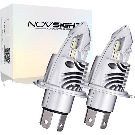 Ampoules de phares de voiture, 70W de puissance, 12000 lumens, H4/9003/HB2 Hi/Lo (1/5)