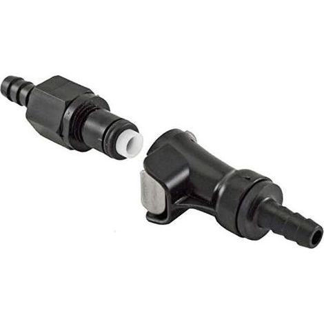 Raccord rapide durite tuyau carburant essence 5mm 6mm – Universel pour tondeuse, tracteur, motoculteur, moto – Coupe sécurité