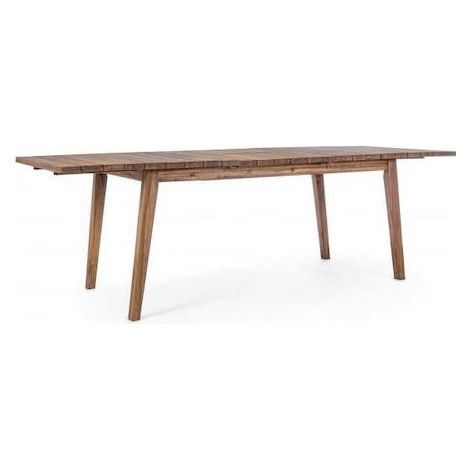 Mesa de jardín extensible en madera 180-240x90x h76 cm (1/5)