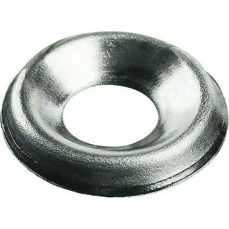 Rondelle Cuvette pleine Diamètre 4,5 mm Laiton chromé - JEAN JOURJON