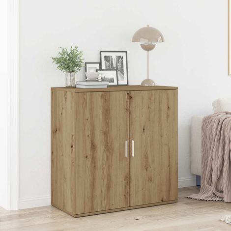 Aparador Roble artisan 79 x 38 x 80 cm Madera de ingeniería (1/4)