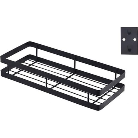 Étagère à épices murale, rangement pour épices - fixation murale sans perçage, étagère à épices multifonctionnelle, 1 pièce, 30 cm. (1/5)