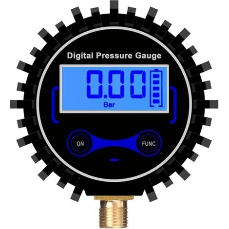 Manomètre numérique LCD pour pneus de voiture, PSI M11x1