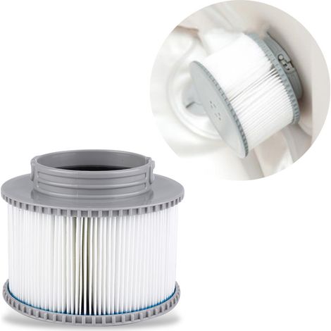Pompe Filtre Cartouche pour Piscine Gonflable et Spa (1/3)