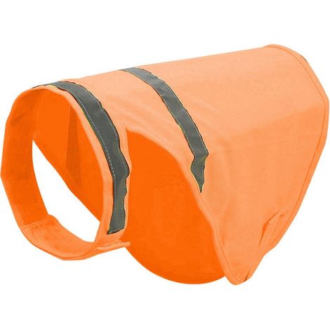 Gilet réfléchissant ajustable pour chien, idéal pour le camping et les promenades en extérieur. Gilet de sécurité respirant pour animaux de compagnie, parfait pour les aventures nocturnes avec votre c (1/5)