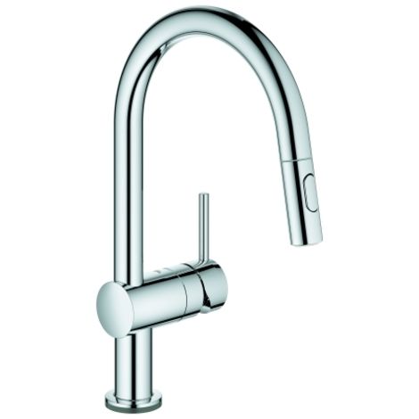 Mezclador monomando electrónico de fregadero Grohe Minta Touch, (1/5)