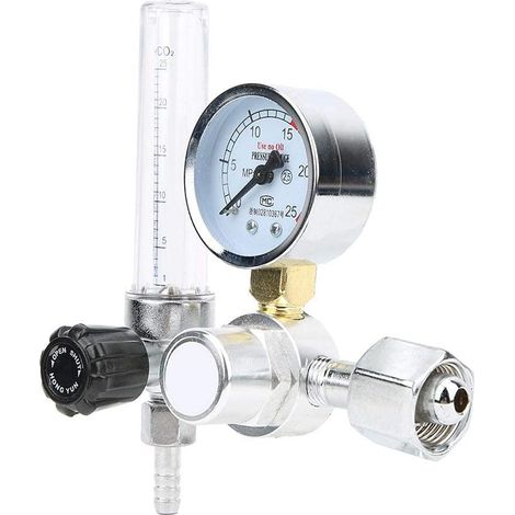 Flow Meter Regulator -CO2-Mig-Tig, CO2 Pressure Gauge, Argon CO2 Flow Meter Regulator Pressure Gauge Pressure Gauge Welder Parts (1/5)