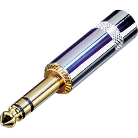 Rean AV NYS228G Klinken-Steckverbinder 6.35 mm Stecker Polzahl: 3 1 St.