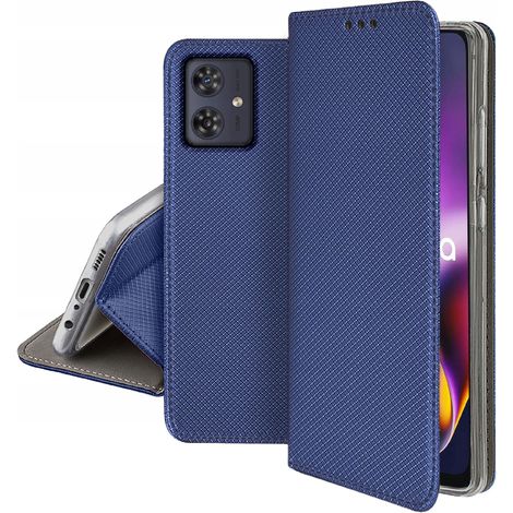 Funda para Motorola Moto G54 5G  Edición Power  Funda tipo cartera con imán inteligente + cristal (1/5)