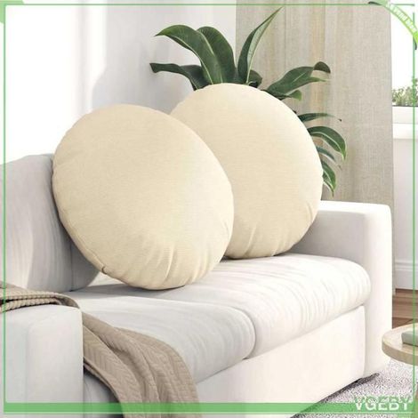 Coussins de siège - FAF EISY - 42014225 - Velours côtelé - 60 cm - Lot de 2 (1/5)