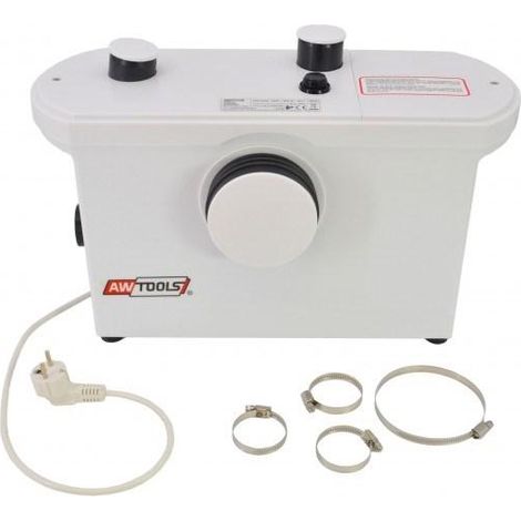Awtools Modell WC-Pumpe farblos 600W robustes ABS