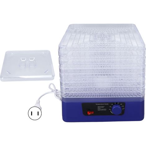 Déshydrateur alimentaire 350W 110V US Plug, 8 plateaux, séchoir à fruits à circulation d'air chaud pour cuisine (1/5)