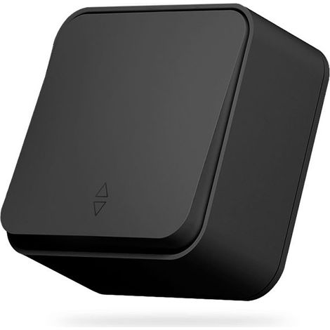 Interrupteur en saillie unipolaire IP20 noir mat Videx Binera (1/5)