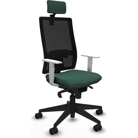 Piqueras et Crespo Horna Chaise de bureau verte réglable (1/3)