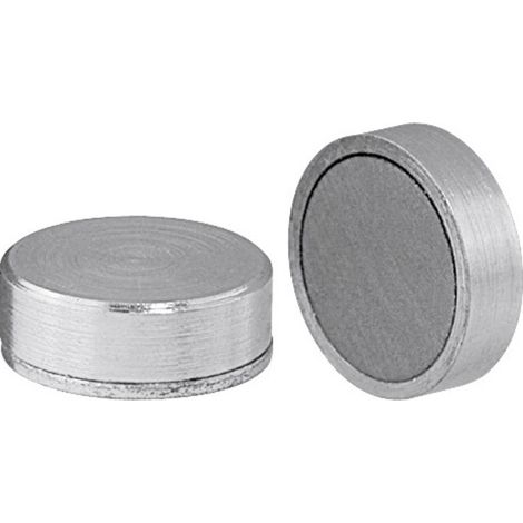 Aimant plat sans taraudage, Neodyme,⌀: 8 mm