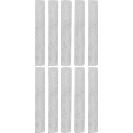 Rechteckige Ventilplatte für Luftkompressoren, 10 Stück, Standardgröße, Ventilplatte aus Gusseisen für Luftkompressoren, Ersatzventile für 51-mm-Zylinder (0,75–1,5 kW). (1/5)