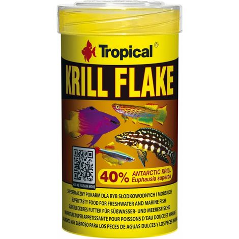 COPOS DE KRILL TROPICAL 500ML/100G