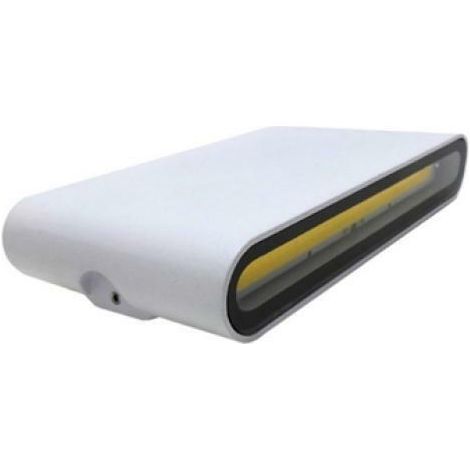 Lampada led doppio luce 12w grigio applique da esterno da parete 230v led cob 4200k (1/2)