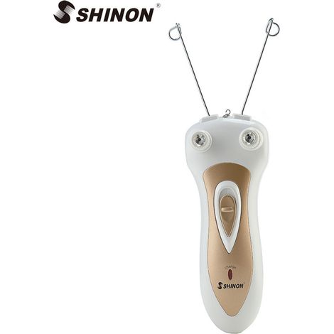 [SC] Épilateur électrique pour le visage, épilateur à fil, épilateur à fil de coton, rasoir épilateur rechargeable-AquaForge