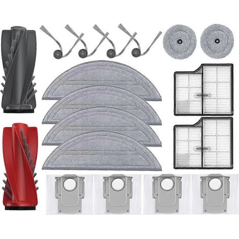 Ersatzteile für den Roborock Saros 10/S9 MaxV Ultra Saugroboter: Hauptseitenbürsten, Reinigungstücher, HEPA-Filter, Staubbeutel und Zubehör. (1/5)