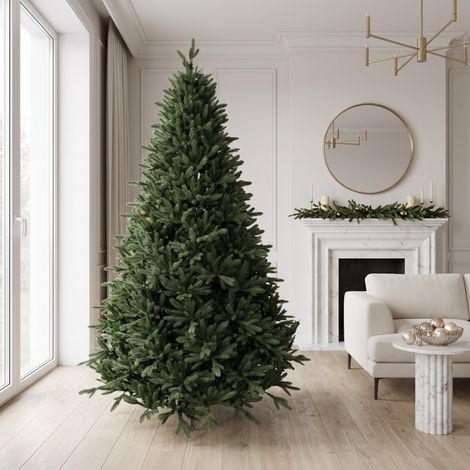 Albero di natale "St Moritz" in PE Effetto Real Touch e PVC di Altissima Qualità -180 cm (1/5)
