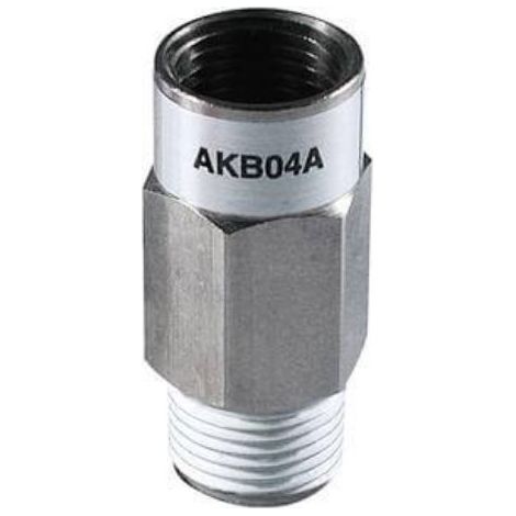 Clapet anti-retour SMC AKH/AKB Fileté 1/2 in Female, R 1/2 Mâle, -1 10bar ( Prix pour 1 )