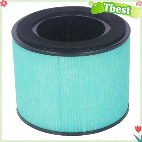 BS-08 filtre purificateur d'air remplacement filtre HEPA avec charbon actif pour l'élimination des odeurs de squames d'animaux de (1/4)