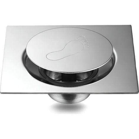 Pompe pied de luxe en acier inoxydable (1/5)