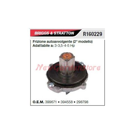 Frizione autoavvolgente 2° modello B&S tagliaerba rasaerba 3-3.5-4-5 hp R160229