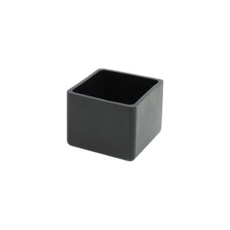 Embouts Bouchons Carrés En Caoutchouc - 25mm - Pour Chaises, Tables, Pieds De Meubles (1/3)