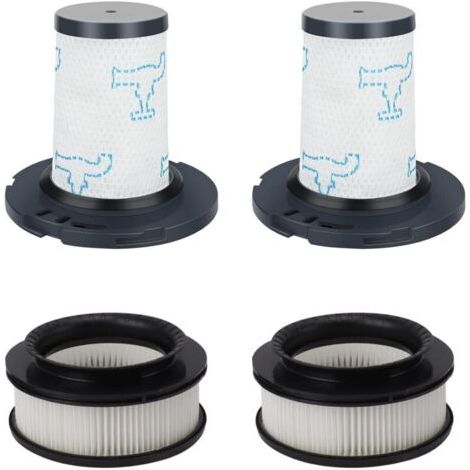 Filtre pour Rowenta X-Force Flex 11.60 12.6 14.60 15.60 Animal RH98xX RH99xx, 2 Filtres Pré-moteur + 2 Filtres Post-moteur ZR009007 ZR009008 (1/4)
