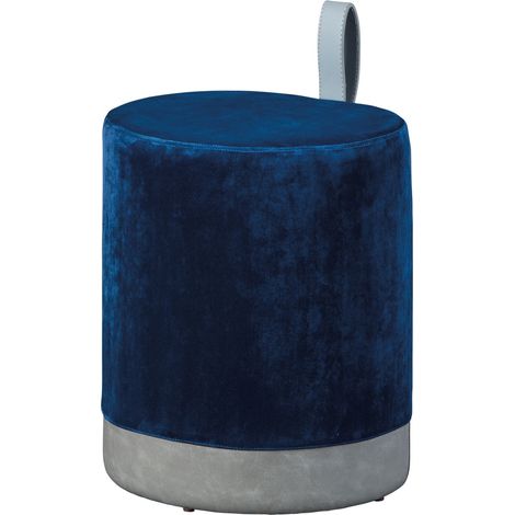 Osana Fusshocker, Hocker blau und grau.