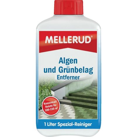 Anti-algues - MELLERUD - Concentré 1 L - Élimine algues et mousses - Prévention de formation