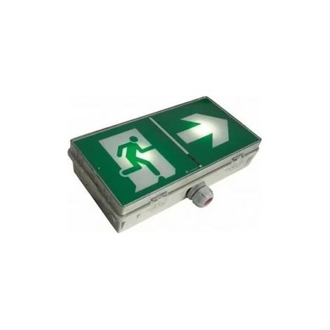 Eaton Luminox Lum16005 - Ultraled 45es Sati Waterproof Evacuation Block 100% LEDS