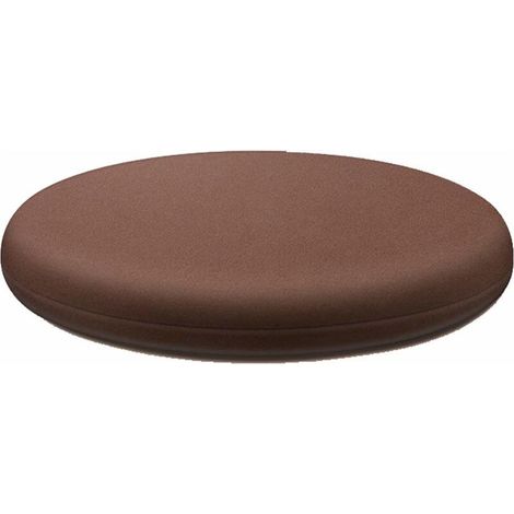 Galette de chaise ronde 40 cm – Épaisseur 4 cm – Mousse à mémoire de forme – Housse lavable en machine – Coton tricoté respirant (1/5)