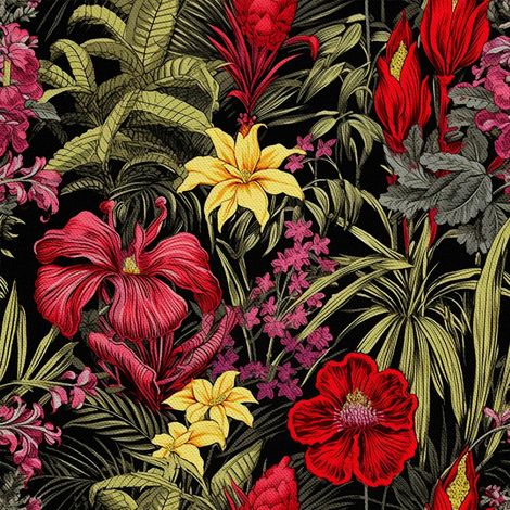 Tela decorativa para exteriores Oxford - Motiv Blumen I DX5391 (1/5)