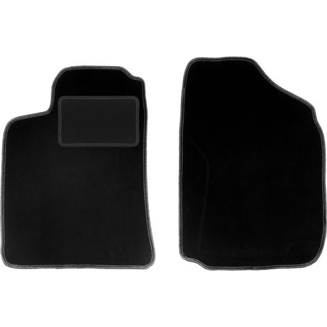 Vordere Matten schwarz für: Mitsubishi Pajero Sport I SUV (1996-2008)