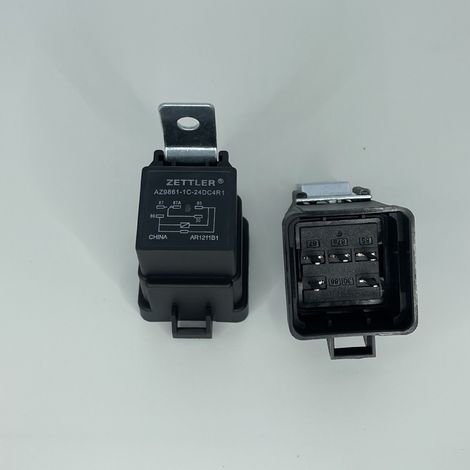 Relais 5 brochit 365878024V AZ9861-1C-24Gtheichstrom4R1