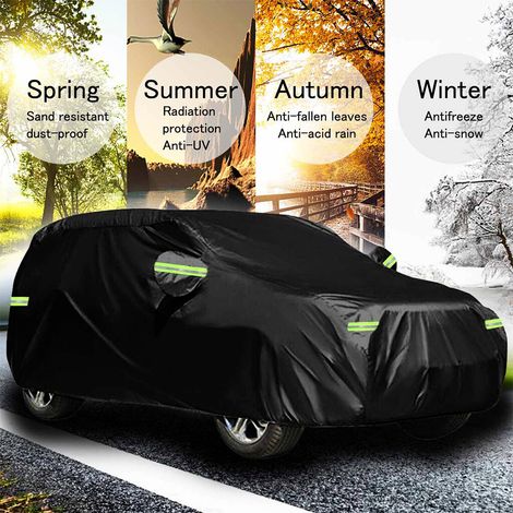M-XXL Car Cover Full Garage Full Garage Cover UV Dustproof Protective Cover (1/5)
