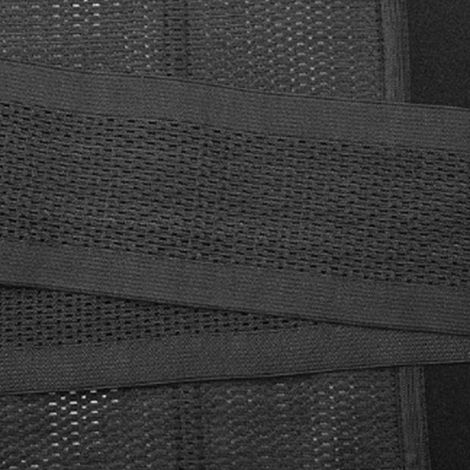 Ceinture de maintien lombaire ajustable pour le sport, unisexe, idéale pour l'haltérophilie, la musculation, la course à pied, le basketball et autres sports. Noire, taille L. (1/5)