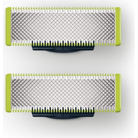 Philips QP210/50 OneBlade Klingen-Set (2 Stück), kompatibel mit allen OneBlade Griffen, QP2523, QP2520, QP2527, QP220 (1/5)