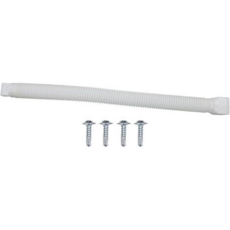 Estensioni per tubo di discesa della grondaia, prolunga retrattile e flessibile per pluviale, accessori per bocca di scarico (Bianco) (1/4)