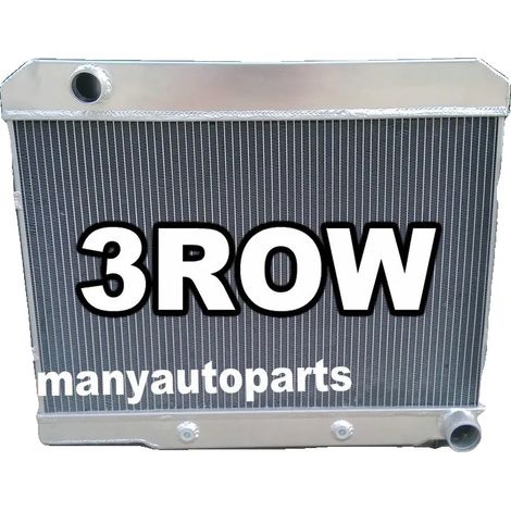 Radiador de aluminio para refrigeración del motor (solo radiador) (1/2)