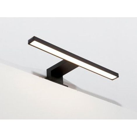 Plieger Peak Nero éclairage à LED à poser modèle T 220V incluant fixation noir (1/2)