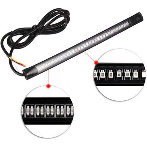 1pcs, 48 Feux Stop Led pour Moto Voiture Vélo Feux Clignotant Bande de Lumière 12V (1/4)