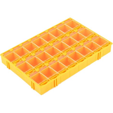 Boîte de rangement Uxcell a16010300ux0102 pour composants électroniques, en plastique, 24